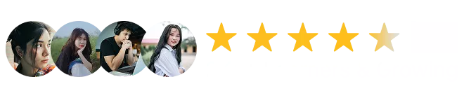 Ikon bintang rating testimoni siswa NYEC Pare